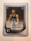2025-26 Topps Bowman Chrome Auto Nolan Traore #BCA-NT RC Rookie Nets JY26