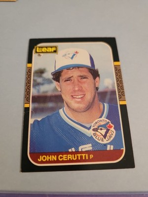 1987 Leaf Canadian - John Cerutti #210 (RC)