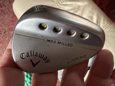 Callaway MD5 JAWS Chrome S Grind Golf Club Mens RH 52-deg Wedge regular Steel