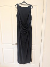 Chaps Women's Black Formal Dress Size 12 Floor Length