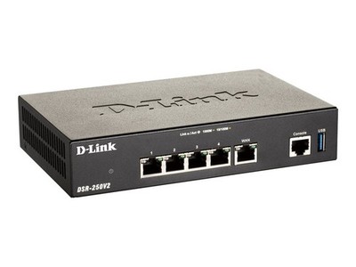 D-Link DSR-250V2/E Router II price incl VAT 3 yr warranty* B2B