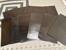 Lot of 18 Showgard used Stamp mounts XXXL blocks black about 130 x 210mm LOT 24