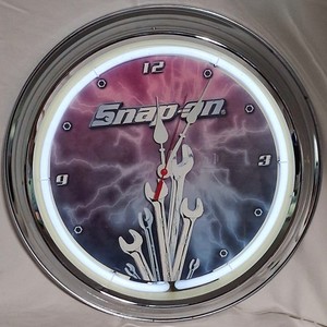 Snap on Tools Neon Clock | eBay