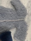 1960's-1970's Long Gray Coat + Sapphire Blue Faux Fur Barbie clone short coat — photo 8