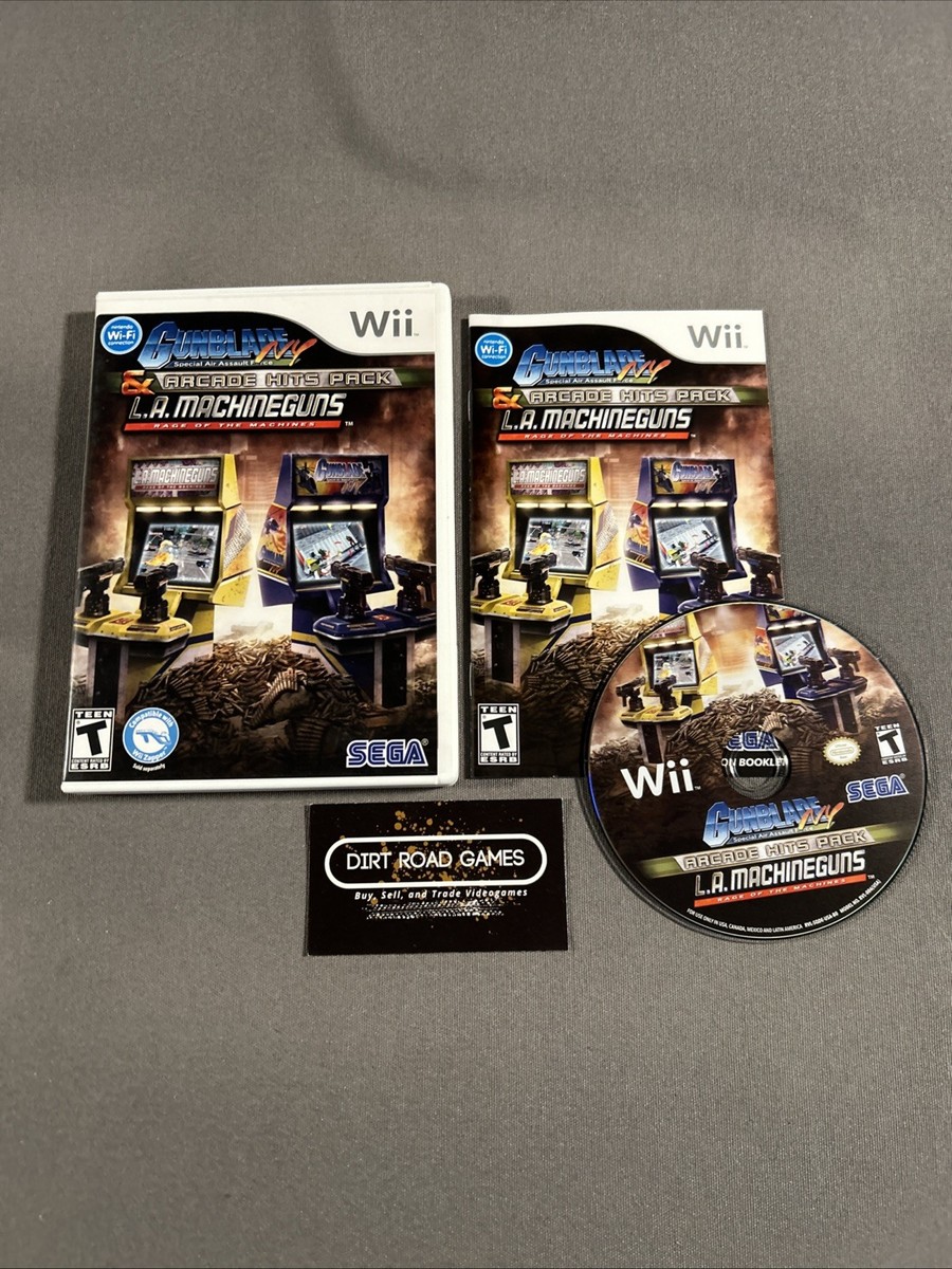 Arcade Hits Pack Gunblade NY & LA Machineguns (Nintendo Wii 2010