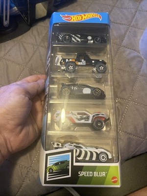 Hot Wheels Speed Blur 5 pack Gift Pack 1/64 Scale Die Cast GTN45   #A3