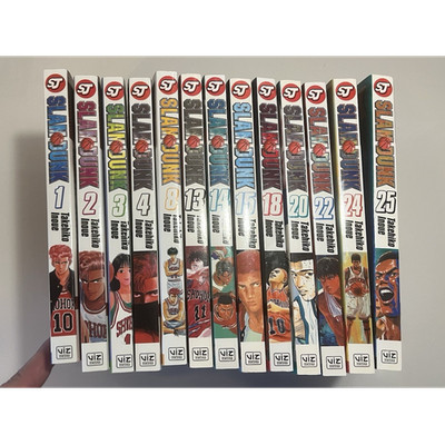 Slam Dunk Manga Lot (englisch, Viz Media) Bände  13 Stück   Takehiko Inoue