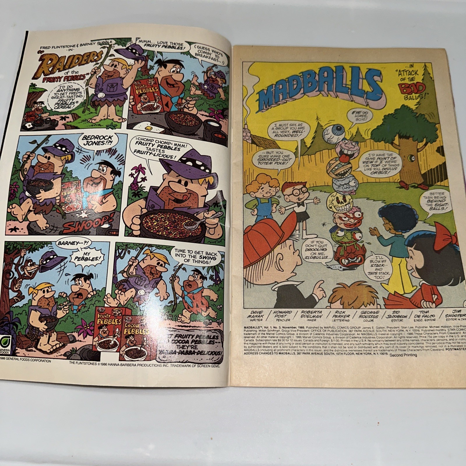 MADBALLS #1 2 3 Complete Set Series Star Comics Marvel Comics 1985 Horror Amtoy