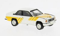 Brekina 20772 Opel Ascona B I400, Weiss / Gelb, 1980, Ho, Neu 2026