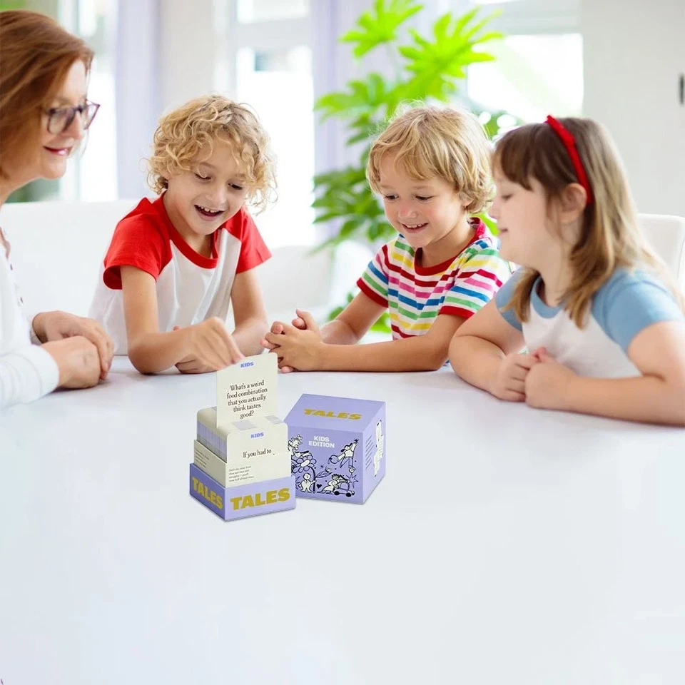 Tales Kids Edition - 150 Conversation Starter Cards OY - Image 4 of 4