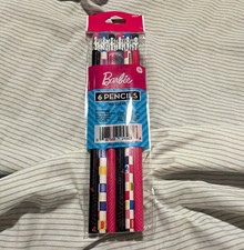 Barbie 6-Pack No. 2 Lead Wooden Standard Pencils Model 6 Pencils MPN 87508