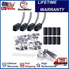 4x Range Burner Receptacle Block Kit for Whirlpool Kenmore Range Stove 330031