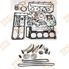 4P10 Timing Chain Kit + Full Gasket Set For Mitsubishi Engine