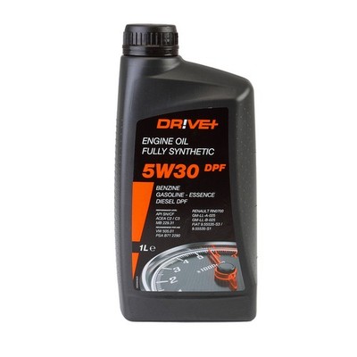 DRIVE+ 5W30 DPF 1L - Vollsynthetisches Motoröl für Benzin & Diesel
