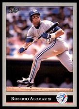 Roberto Alomar 1992 Leaf #233 Blue Jays MLB READ FREE SHIPPING AutographDen