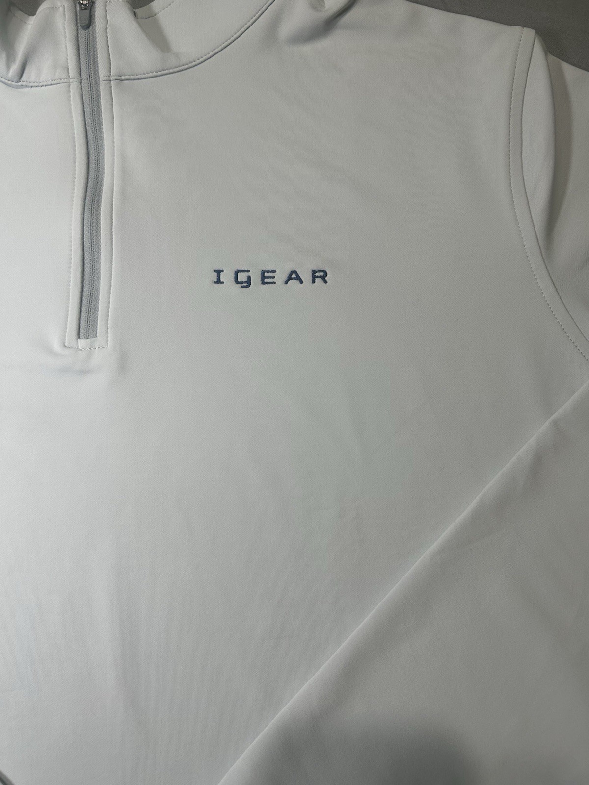 Peter Millar Performance Golf 1/4 Zip Pullover Wh… - image 2