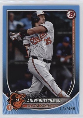 2025 Bowman Sky Blue 175/499 Adley Rutschman #35 0w27