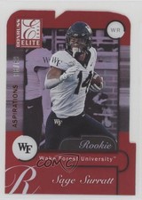 2021 Donruss Elite 2001 Rookies Aspirations Die-Cut 86/89 Sage Surratt #ER25 4g8