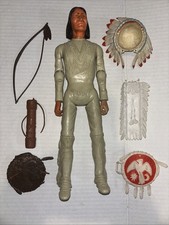 Vintage Marx Toys Geronimo Posable Action Figure For Johnny West Series Native