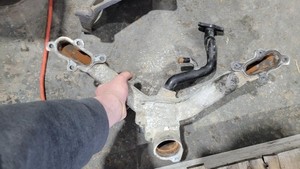 2011-2016 GM 6.6L LB7 Duramax Coolant Crossover Bridge, OEM