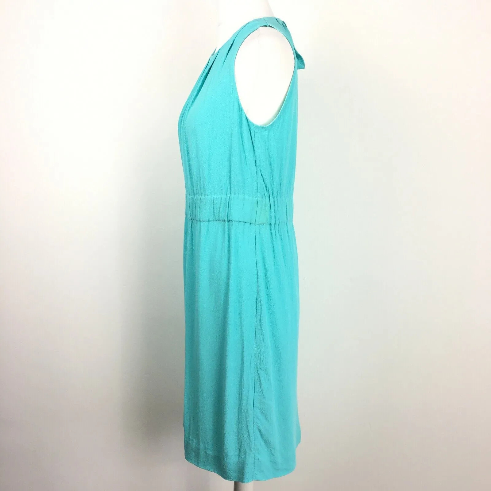 Kate Spade Dress 8-10 UK Aqua Blue Green Halter thumbnail 4
