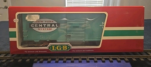 Spur G, LGB 47913 New York Central NYC 121346, 40' Single Door Box Car, N.O.S. | Zustand: New