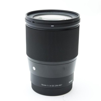 Sigma 16mm F/1.4 DC DN Contemporary (for Sony E / APS-C) #277 -Near Mint-
