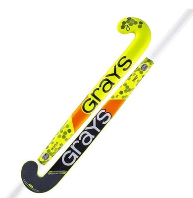 Grays 9000 Field Hockey Stick Yellow Orange Black White Model 9000 Size 36.5