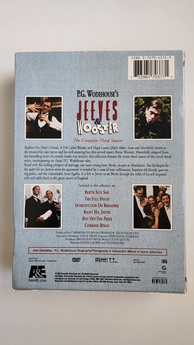 Jeeves and Wooster The Complete Third Season DVD - Picture 2 of 2