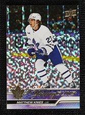 2023-24 Upper Deck Series 1 Young Guns Speckled Foil Matthew Knies #222 0u2j
