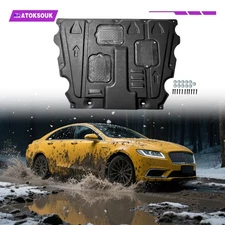 Engine Splash Shield For Lincoln MKZ 2017-2020 Heavy Skid Plate W/Service Hole