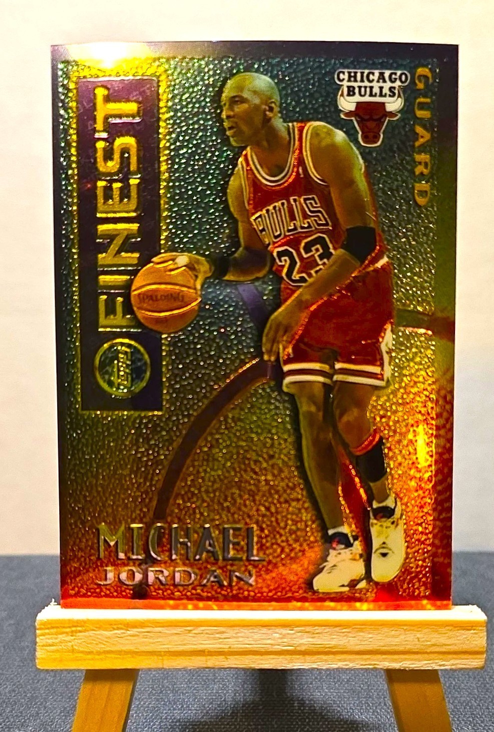 1995-96 Topps Finest - Mystery Finest Michael Jordan #M 1 Borderless/Silver