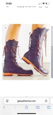 Gypsy Dhama Pixie Boots Brown Size 5 But 39
