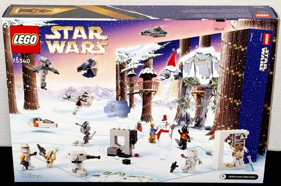 BRAND NEW! LEGO STAR WARS 75340 ADVENT CALENDAR / CHRISTMAS / DARTH VADER - Image 2 of 4