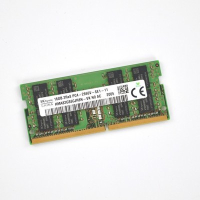 SK hynix SO-DIMM 16GB RAM DR4-2666 CL19-19-19 2RX8 HMA82GS6CJR8N-VK Speicher