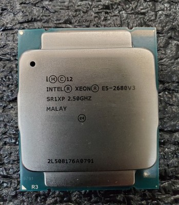 Intel E5-2680V3 12-core 2.50 GHz Pcie 3.0 FCLGA2011-3 Server CM8064401439612