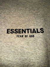 Brand New Essentials Fear of God Gray Hoodie Men's M Brand New with tag and Bag.