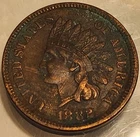 1882 Indian Head Penny Cent! Really Nice Details In Obverse