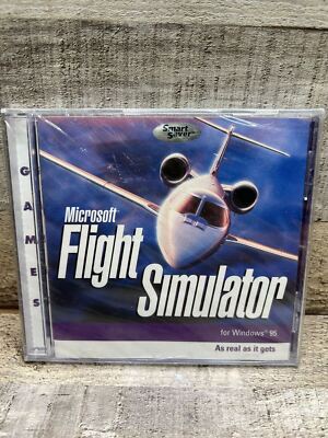 **SEALED** Microsoft Flight Simulator for Windows 95 PC CD-Rom