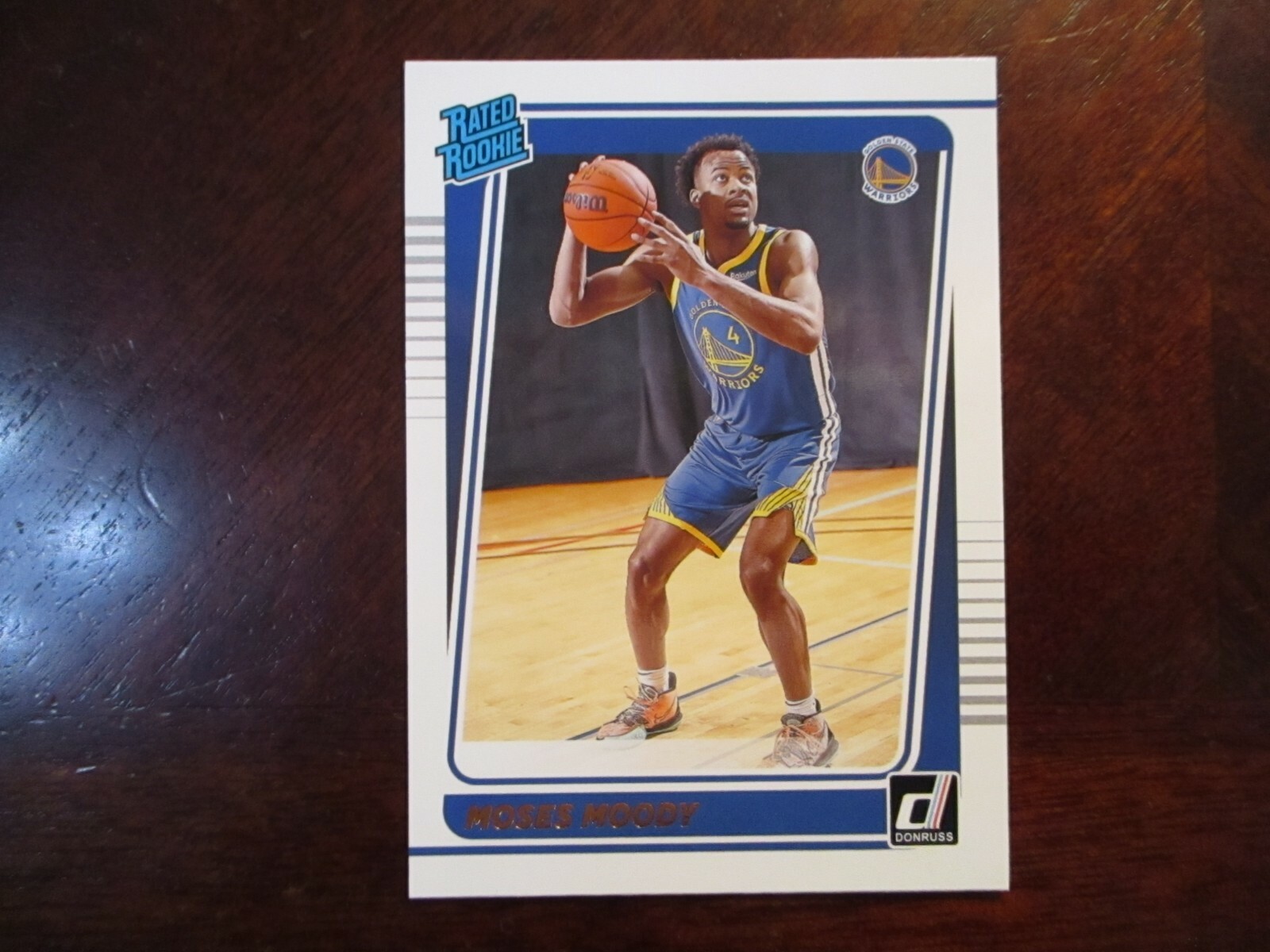 2021 Moses Moody Donruss Rated Rookie RC #234 NM-M
