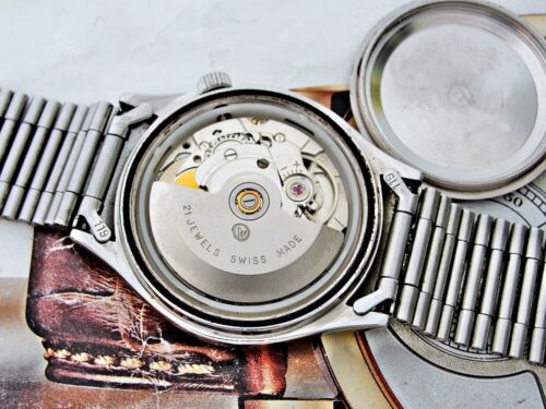 Nice steel automatic Doxa watch from the 1980s. - Picture 21 of 21