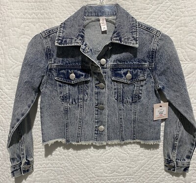 Franki by Francesca Girls Denim Jacket NWT Size 8 