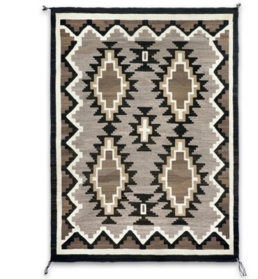 Handmade Navajo Rug Size 5x8 Native American style Modern rug Free Shipping