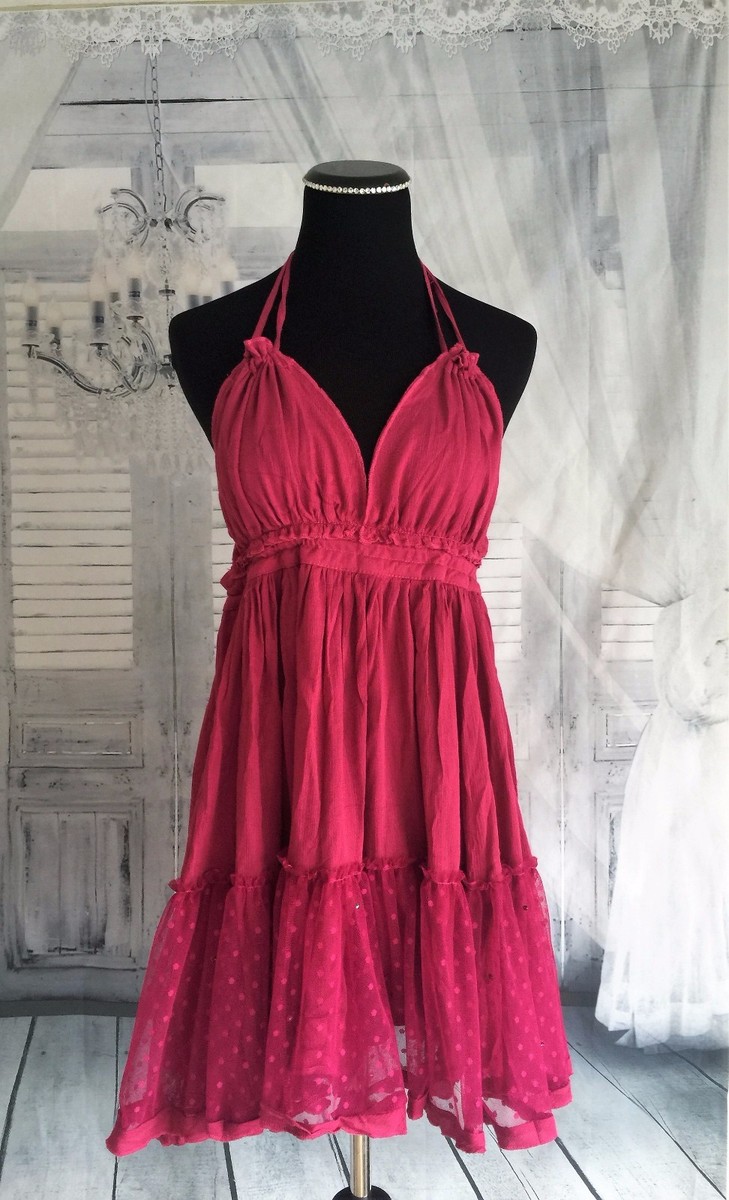 pink swarovski dress Ruffle Bardot Crystal Sequin Maxi Dress Pink