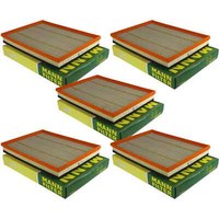 5X MANN-FILTER Luftfilter C 4019 Air Filter