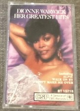 Her Greatest Hits by Dionne Warwick Cassette 