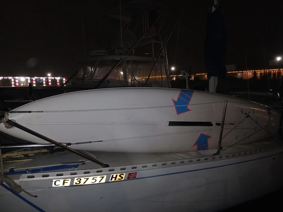 Tabla de windsurf Bic, tabla de paddle board, blanca, 11'0", retráctil. Foto 2 de 3