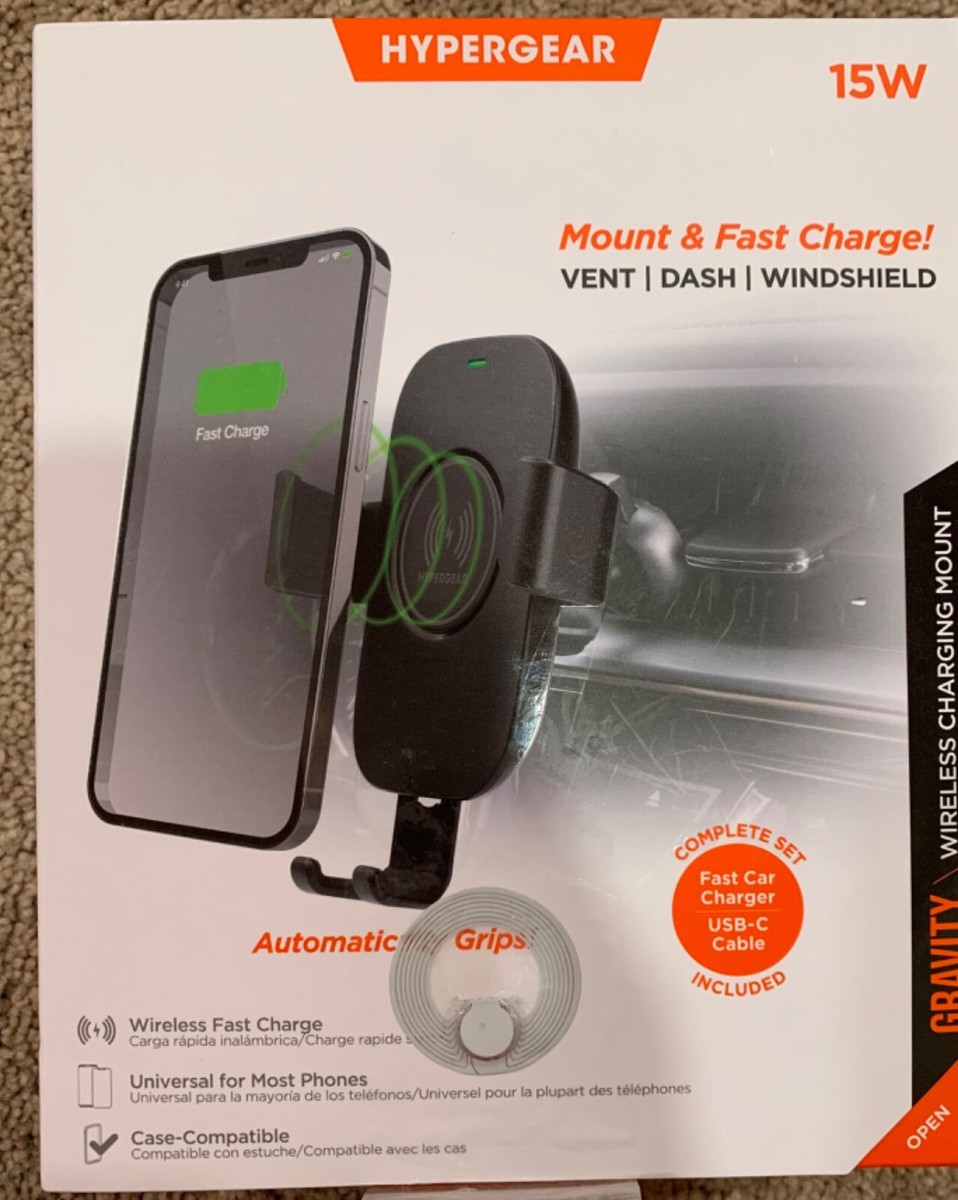 HYPERGEAR FAST CHARGE WIRELESS CHARGINg TELESCOPIC MOUNt SKU