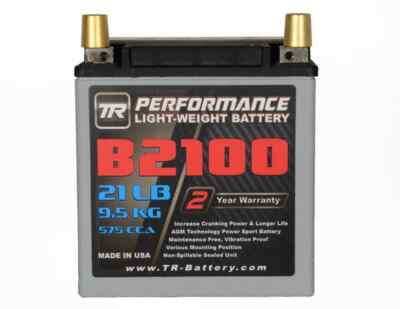 Tomioka Racing TR-B2100 21 lbs / 9.7Kg Performance Light-Weight Battery