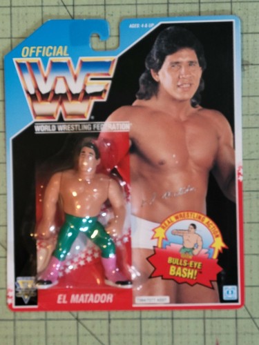 WWF Hasbro MOC Tito Santana El Matador Series 6...